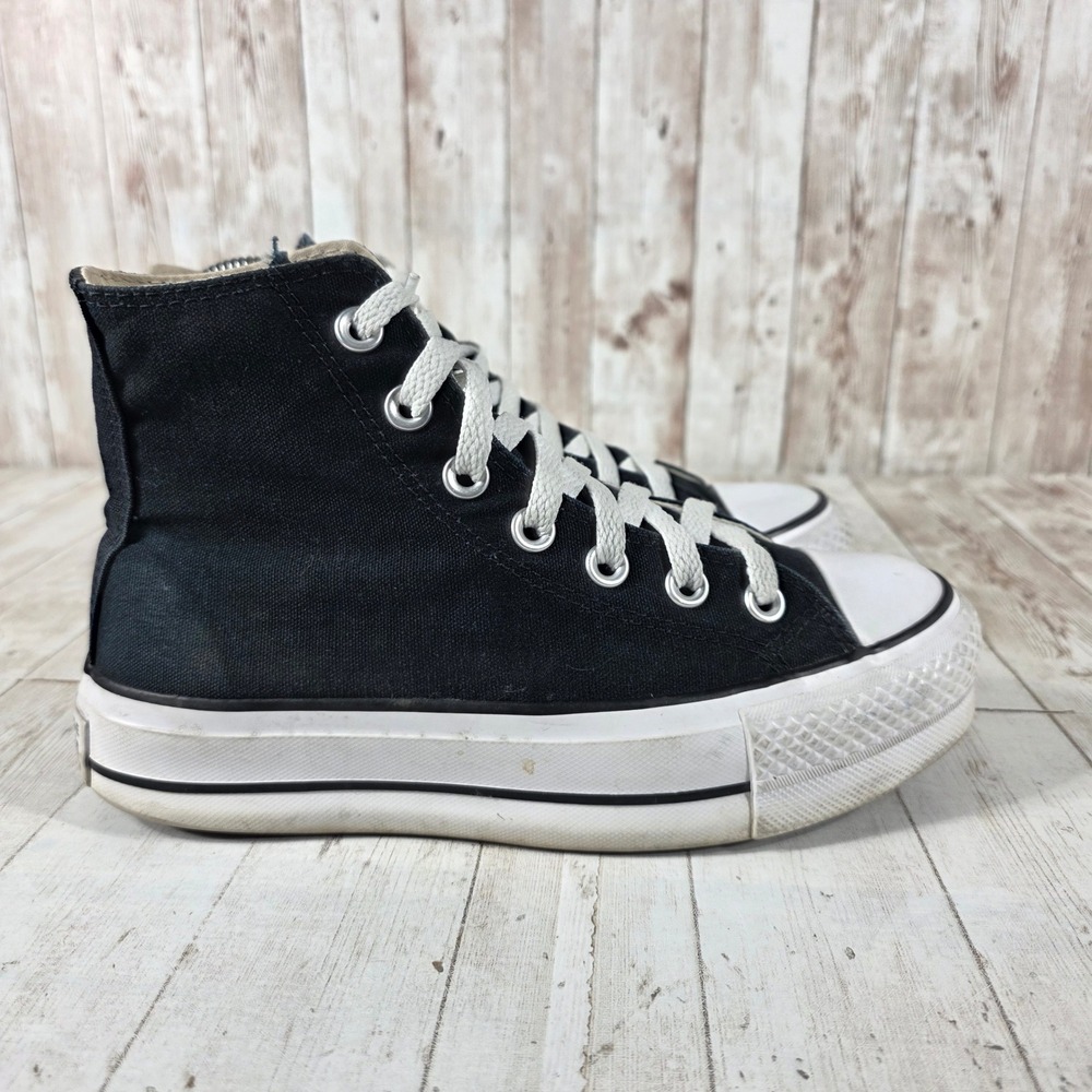 Converse Chuck Taylor All Star Lift Platform High Top Black 560845C Womens 5.5